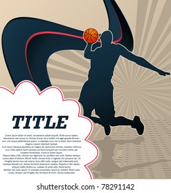 Sport Template Poster Basketball