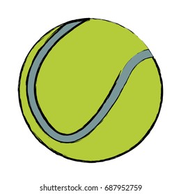 sport tennis ball equipment game image