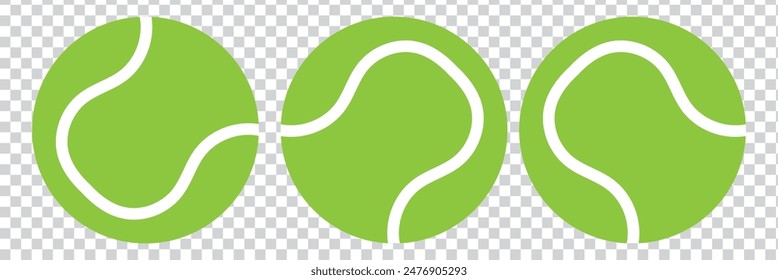 sport tennis ball flat style icon. tennis ball icon symbol vector design, tennis ball vector, Simple vector icon, ball.