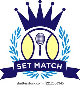 sport tennis  crest elements racket