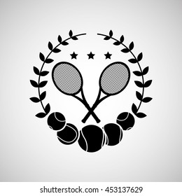 sport tennis people isolated, vector illustration eps10