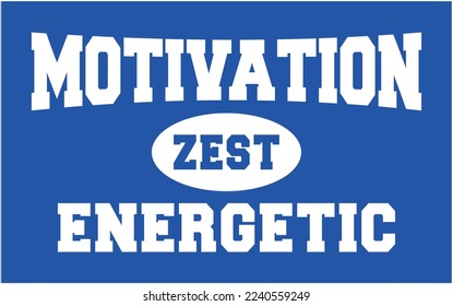 sport text city vector varsity slogan motivation energetic design