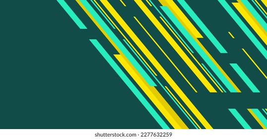 Sport theme and gaming background banner with the concept of modern geometric shapes 