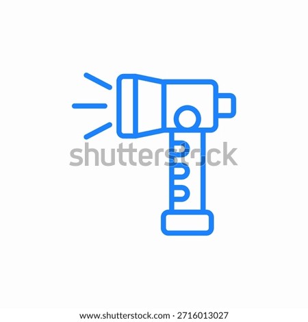 sport torch icon sign vector