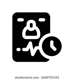 sport training glyph icon. Strong and solid vector icon for websites, mobile interfaces, presentations, and visual branding. High quality and easy to edit.