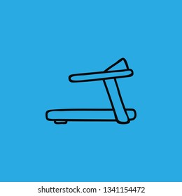 sport Treadmill icon vector