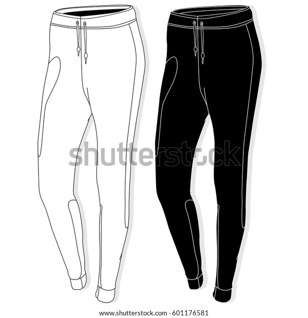 track pants vector