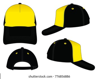 Download Cap Trucker Yellow Images Stock Photos Vectors Shutterstock Yellowimages Mockups