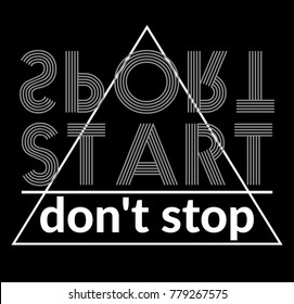  Sport. T-shirt graphics. 