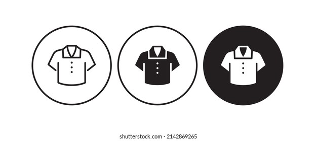 Sport T-shirt Icon. Training Sign. Wear And Tear, T-shirt Human Uniform Vector Icon, Modern Concept