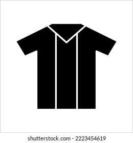 Sport t-shirt icon, Training sign, on white background eps 10.