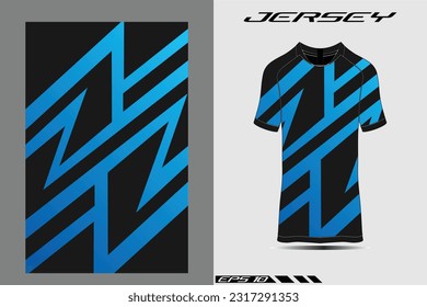 Sport t-shirt texture grunge background for extreme team jersey, racing, cycling, football, motocross, leggings front back view
