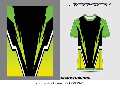 Sport t-shirt texture grunge background for extreme team jersey, racing, cycling, football, motocross, leggings front back view