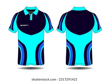 Sport t-shirt texture grunge background for extreme team jersey, racing, cycling, football, motocross, leggings front back view