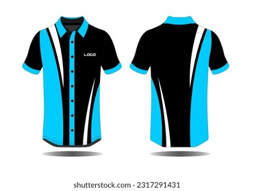 Sport t-shirt texture grunge background for extreme team jersey, racing, cycling, football, motocross, leggings front back view