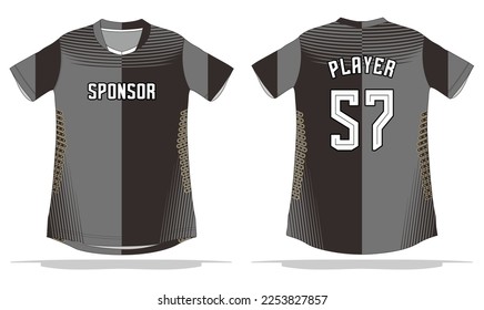 Diseño de fondo de patrón abstracto uniforme deportivo