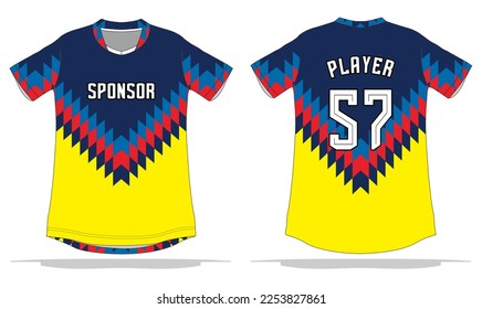 Diseño de fondo de patrón abstracto uniforme deportivo