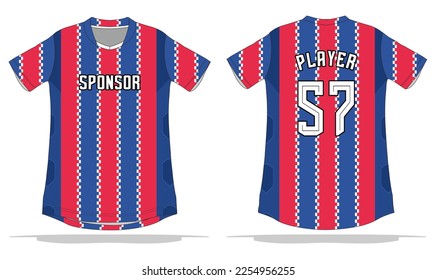sport uniform abstract pattern background design