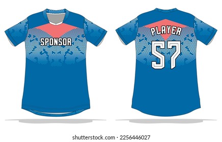 sport uniform abstract pattern background design