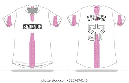 sport uniform abstract pattern background design