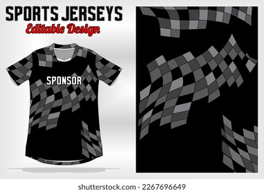 sport uniform abstract pattern background design