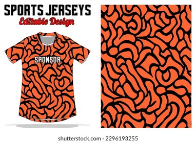 sport uniform abstract pattern background design