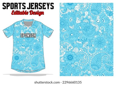 sport uniform abstract pattern background design