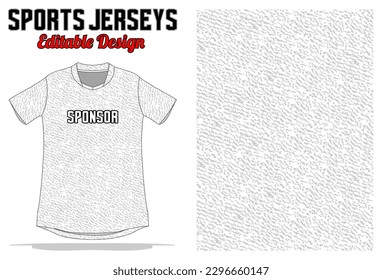 sport uniform abstract pattern background design