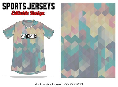 sport uniform abstract pattern background design