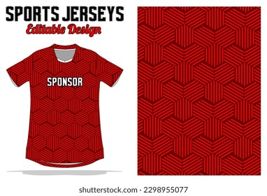 diseño de fondo de patrón abstracto uniforme deportivo