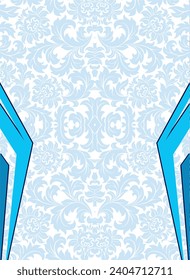 sport uniform abstract pattern background design