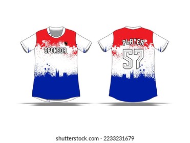 sport uniform pattern background design