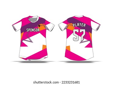 sport uniform pattern background design