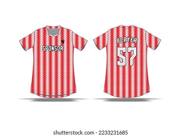 sport uniform pattern background design