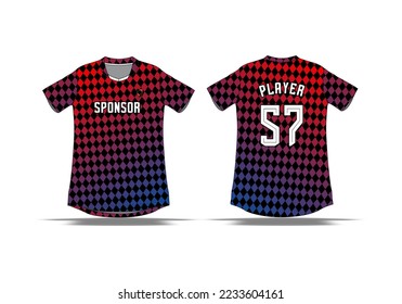 sport uniform pattern background design