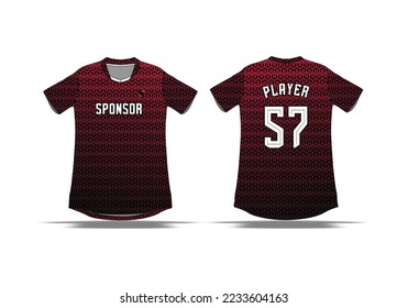 diseño de fondo de patrón uniforme deportivo