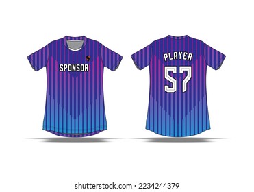 sport uniform pattern background design