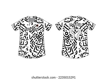 sport uniform pattern background design