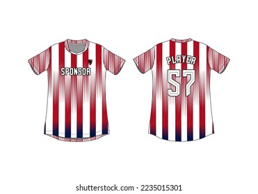 diseño de fondo de patrón uniforme deportivo