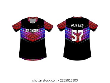 sport uniform pattern background design