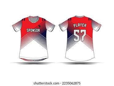 sport uniform pattern background design