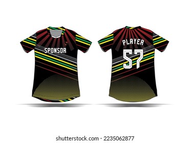 diseño de fondo de patrón uniforme deportivo