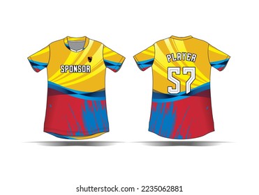 sport uniform pattern background design