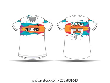 sport uniform pattern background design