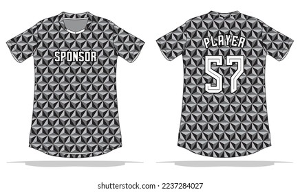 sport uniform pattern background design