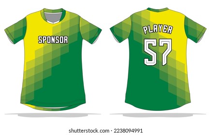 diseño de fondo de patrón uniforme deportivo