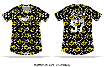 sport uniform pattern background design