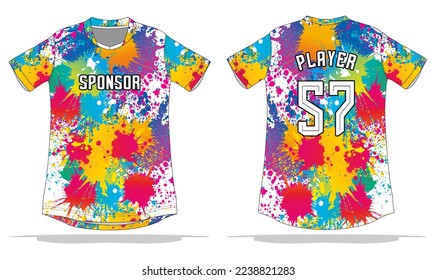 sport uniform pattern background design