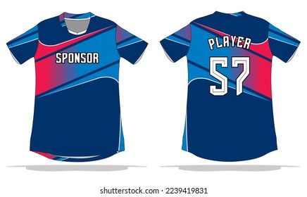 sport uniform pattern background design