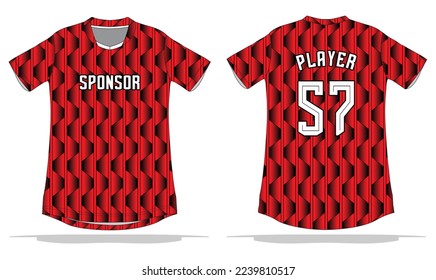 sport uniform pattern background design